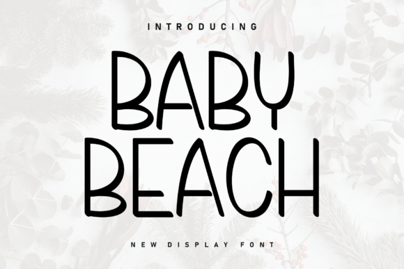 Baby Beach Font for Business Branding