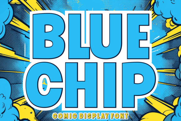 Blue Chip Font for Creative Projects