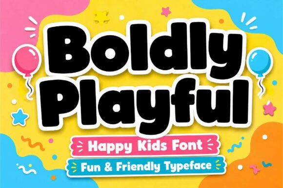 Boldly Playful Font for Creative Campaigns