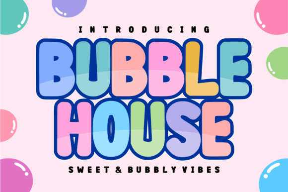 Bubble House Font Review