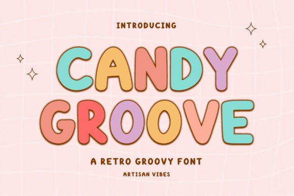 Candy Groove Font for Web Design