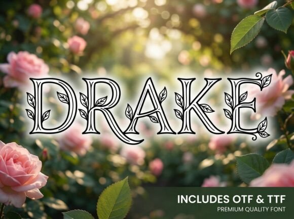 Drake Font for Bold Branding