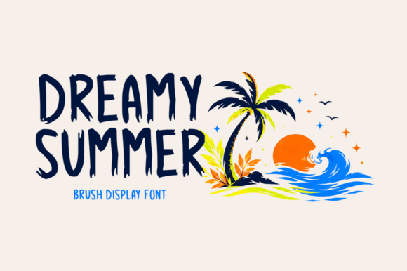 Dreamy Summer Font for Web Design