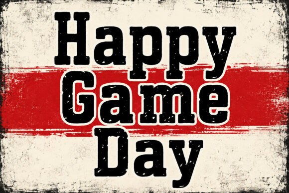 Happy Game Day Font for Bold Branding