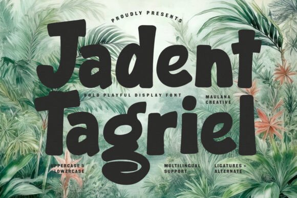Jadent Tagriel Font for Web Design