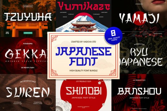 Japanese Bundle Font