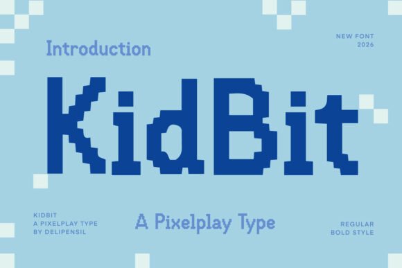 Kidbit Font for Creative Makers