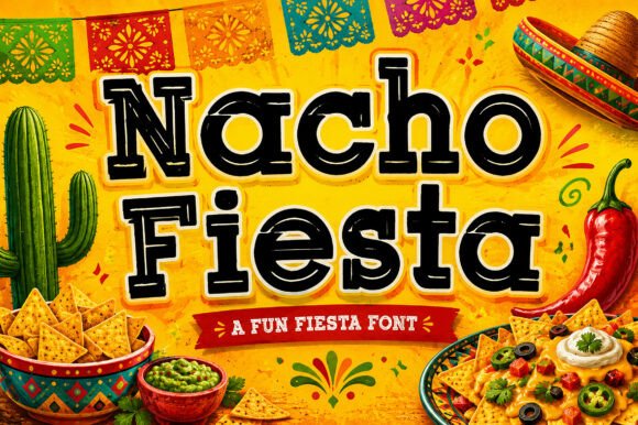 Nacho Fiesta Font for Vibrant Branding