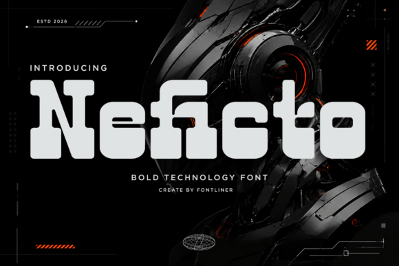 Neficto Font: Bold and Futuristic