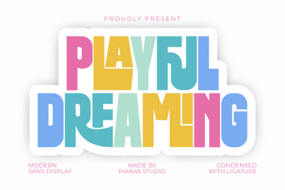 Playful Dreaming Font for Bold Campaigns