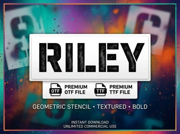 Riley Font for Creative Projects