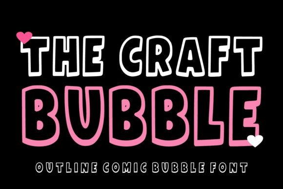 The Craft Bubble Font for Creative Communication