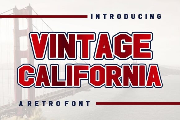Vintage California Font Review
