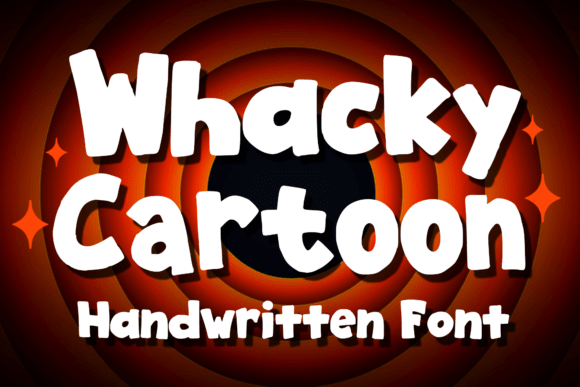 Whacky Cartoon Font for Creative Projects