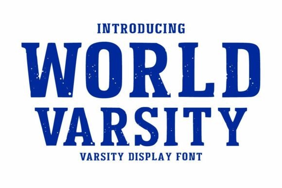 World Varsity Font Review